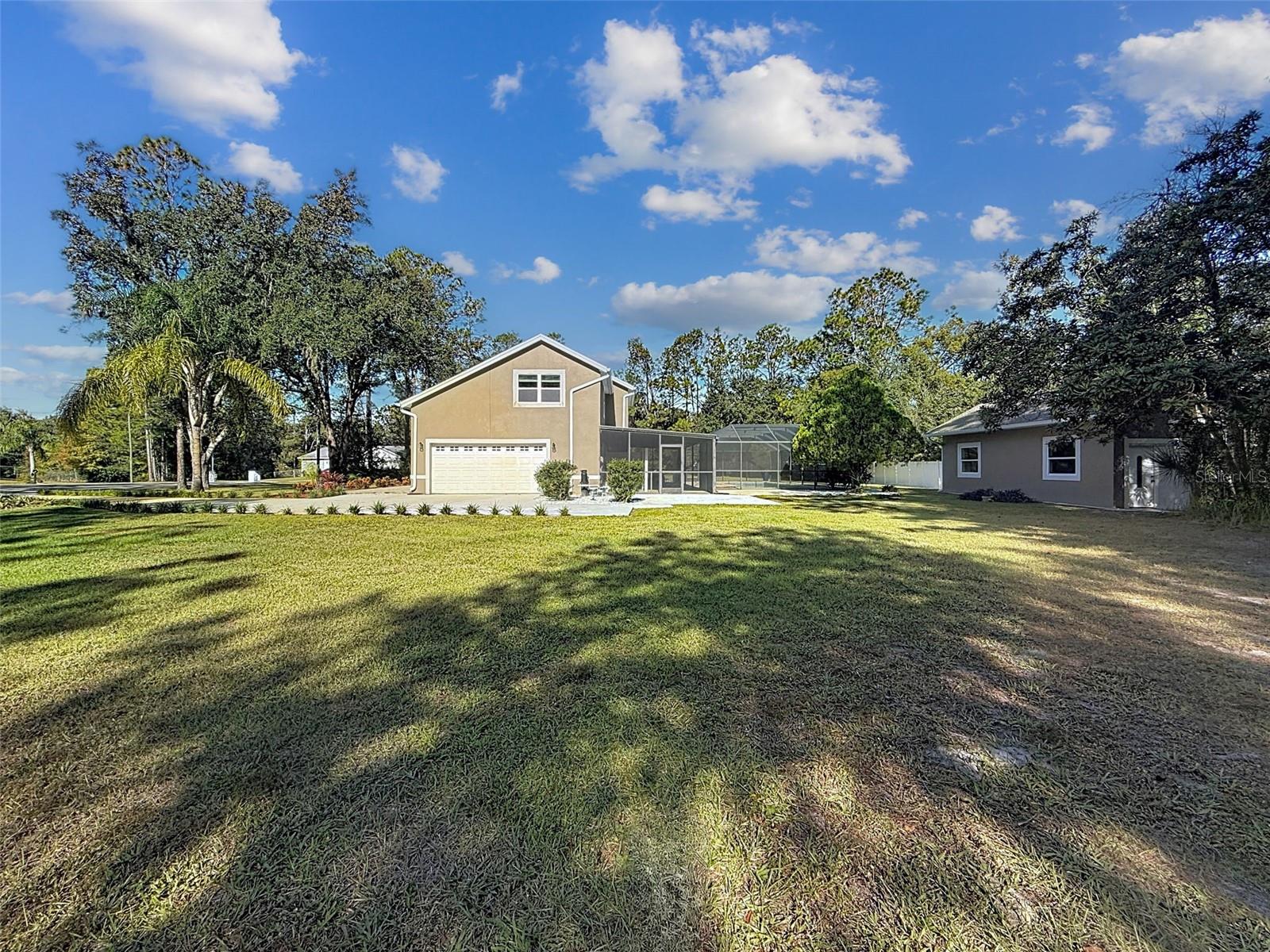 1.31 acres for gardening and play.