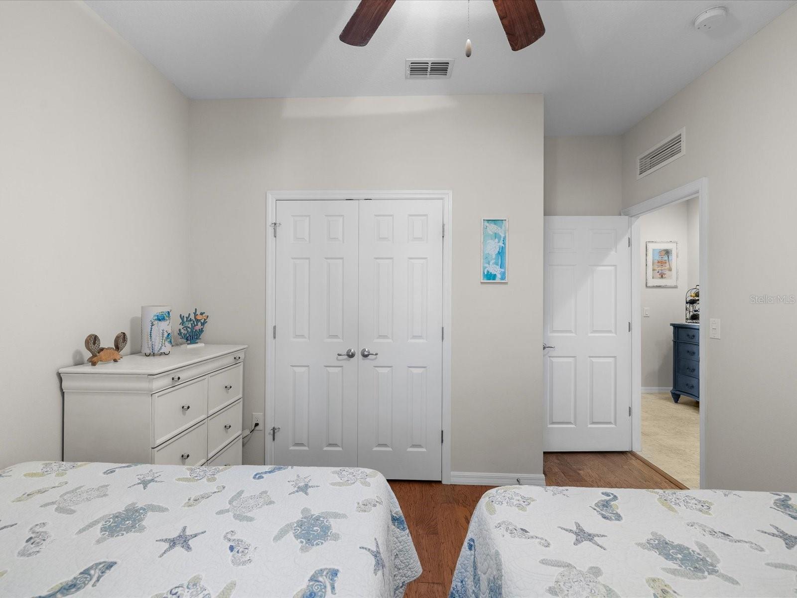 Bedroom 1 - Hardwood Floors