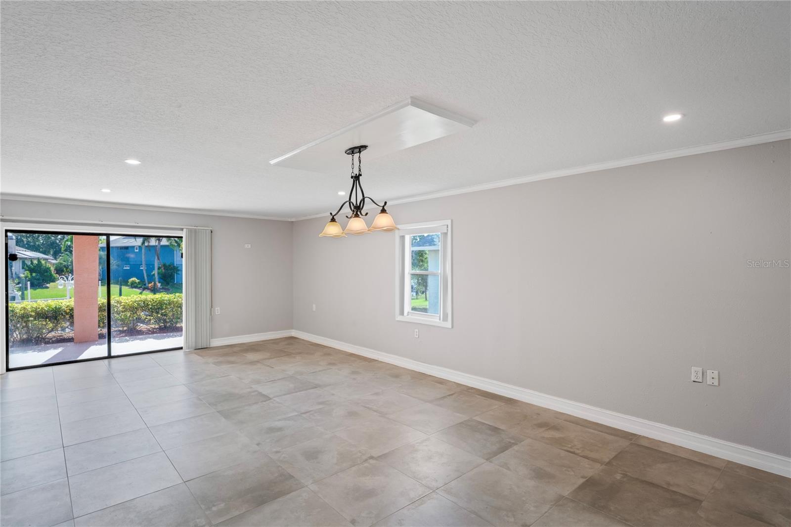 Rec area looking out toward canal