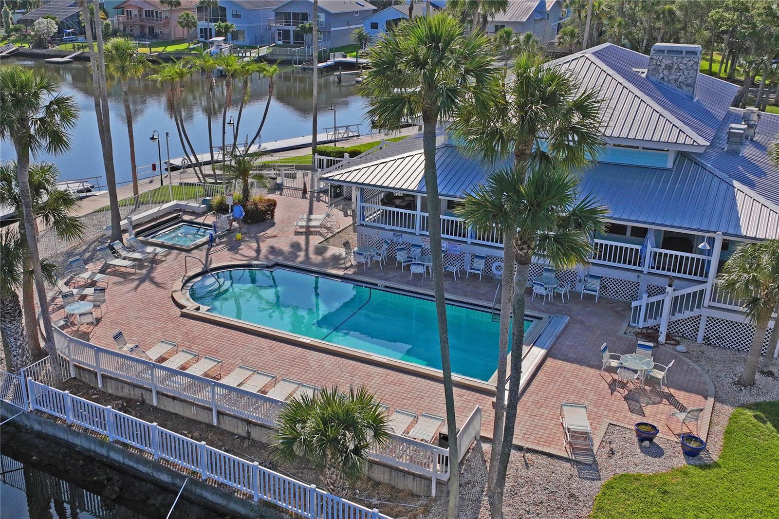 Clubhouse and private pool