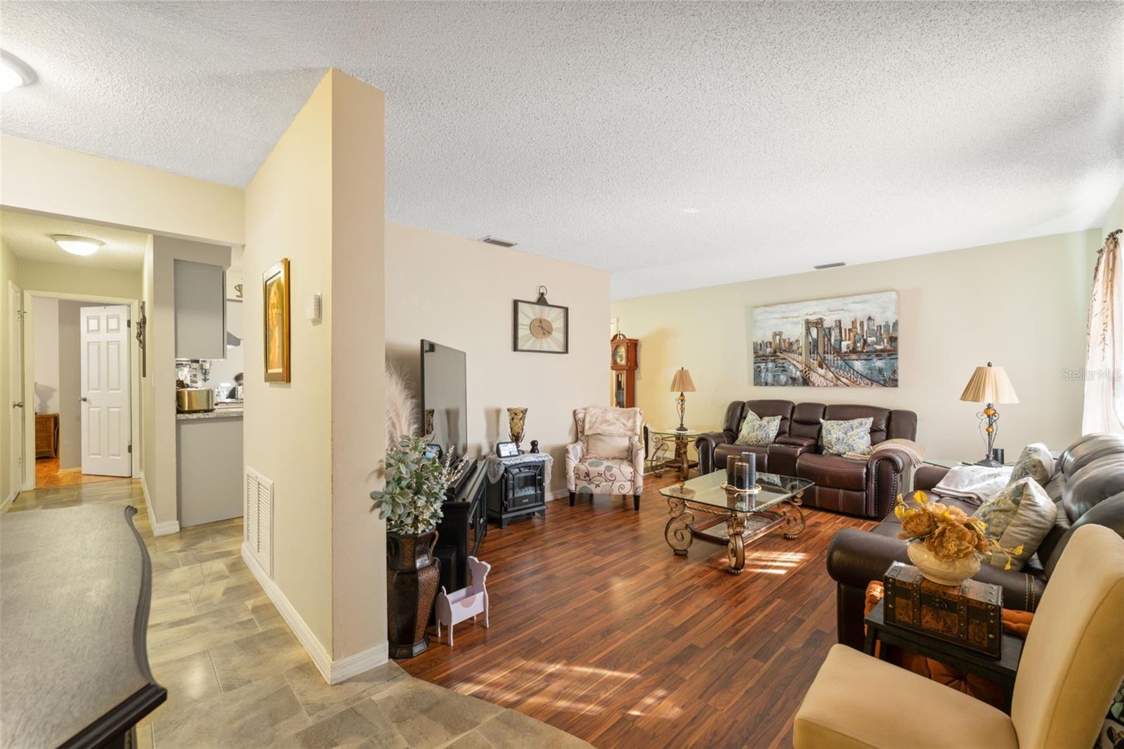 Living/Kitchen Hallway