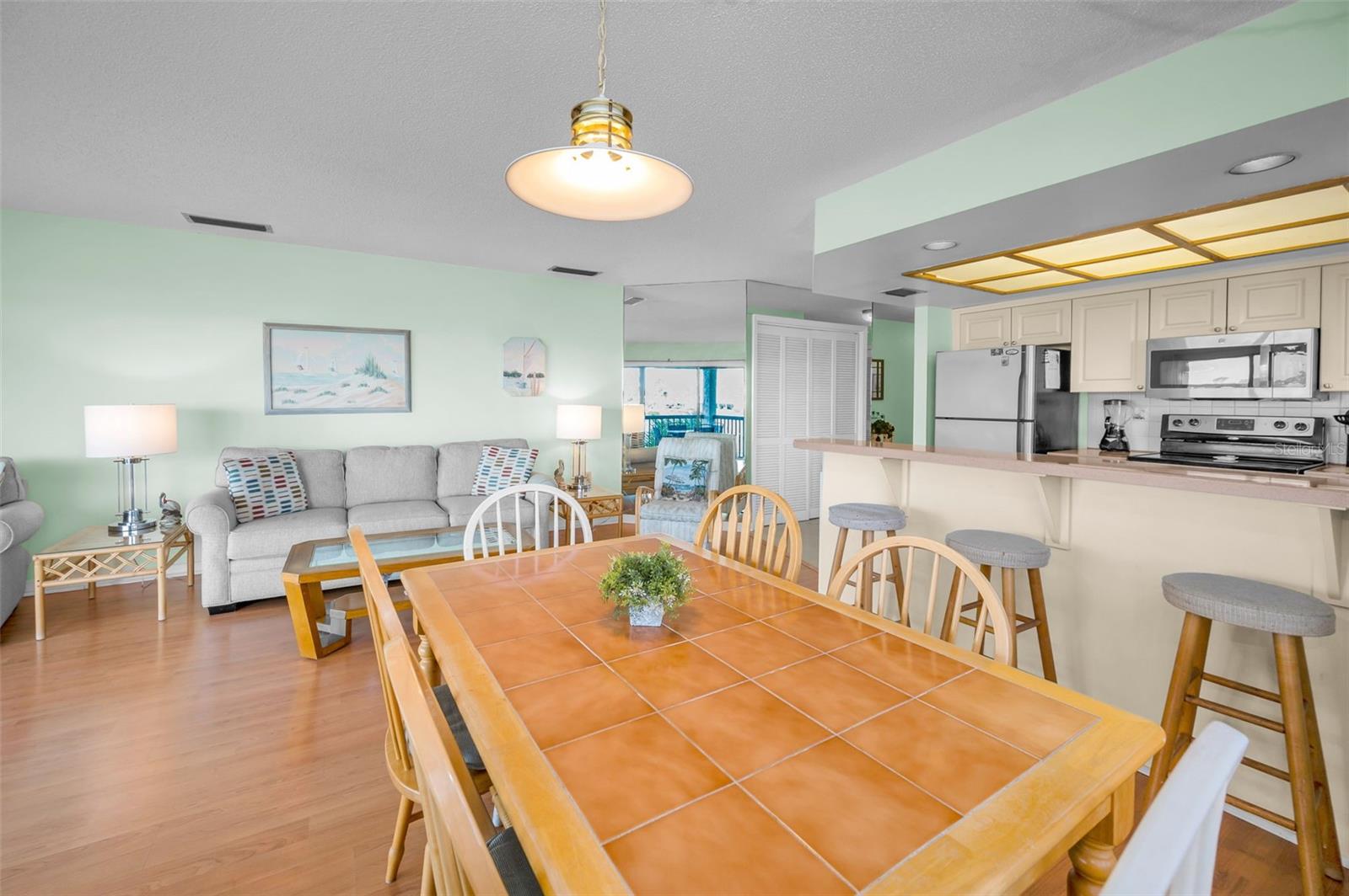 Dining area off the Kitchen