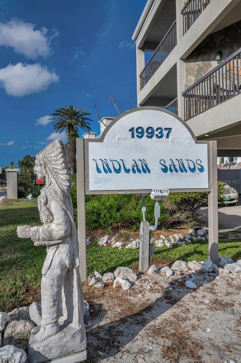 Indian Sands Condo Entrance