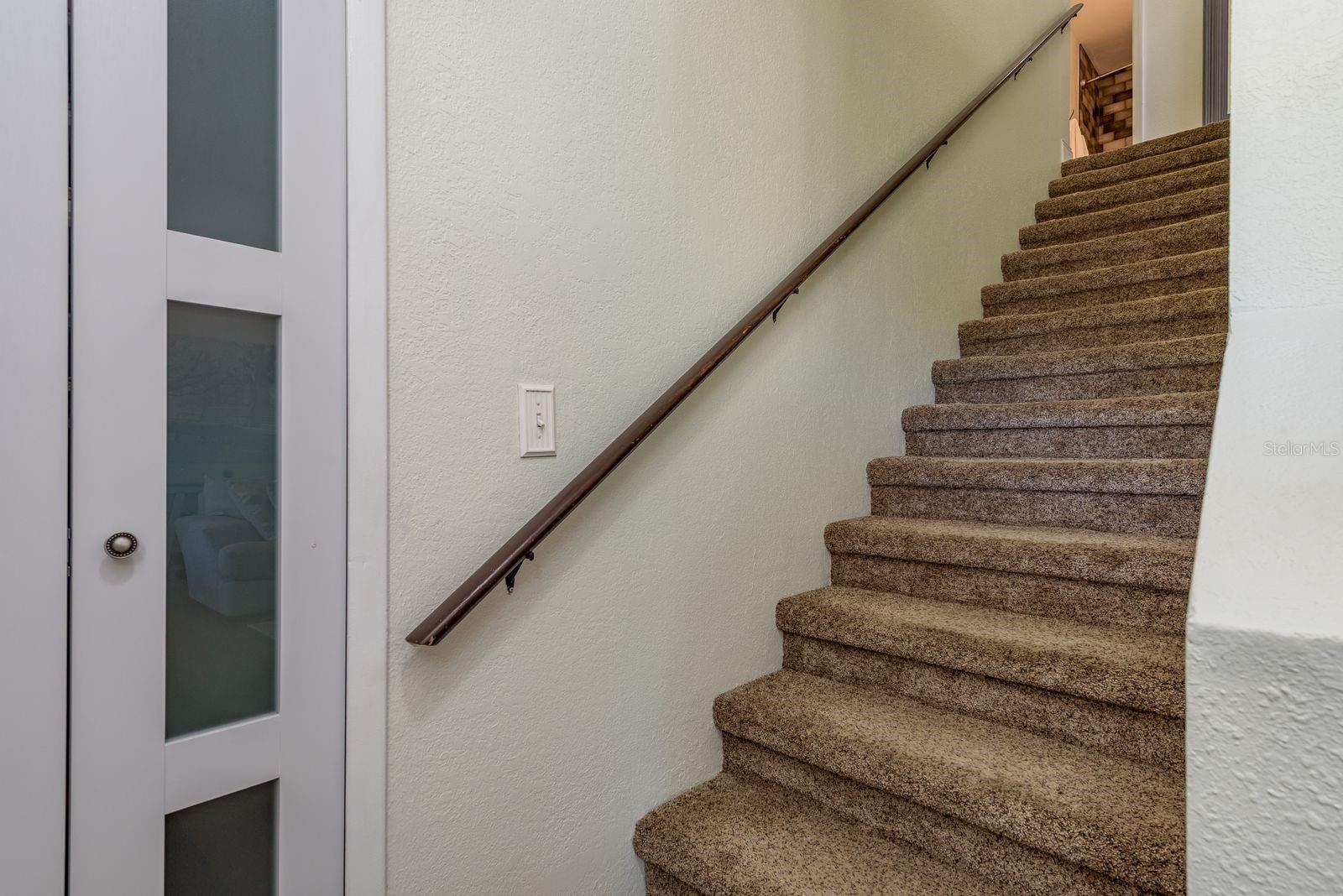 Staircase to Upper Level