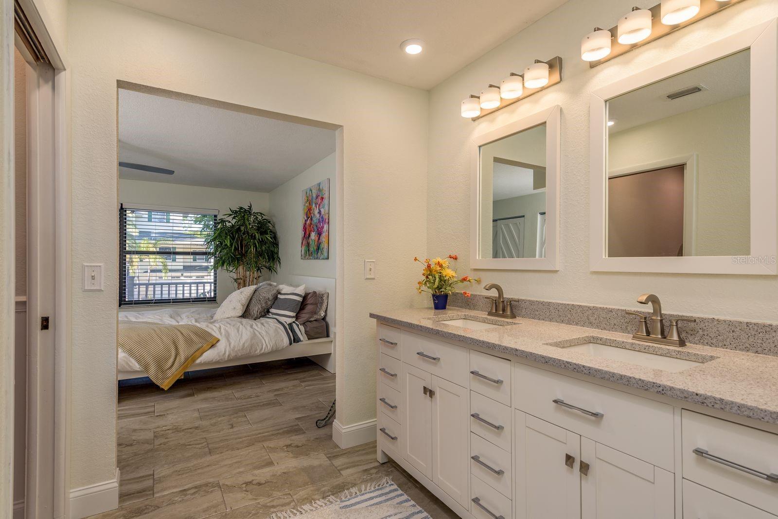 Primary Bath HUGE Vanity Area