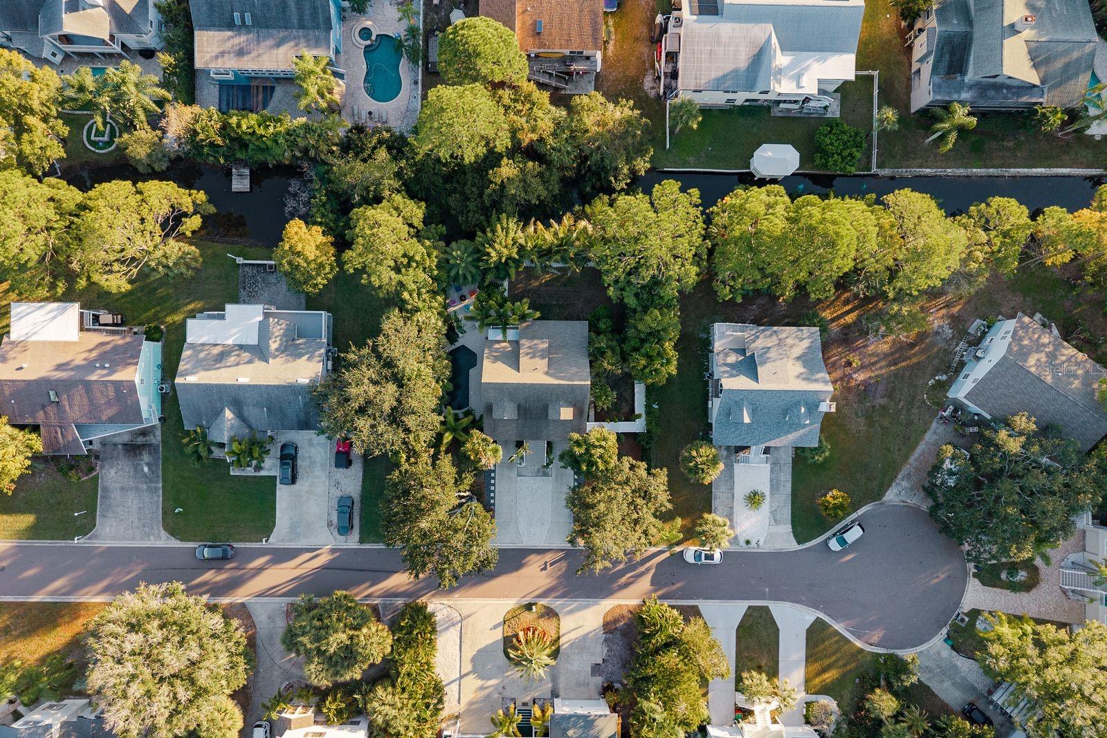 Aerial of Neighborhood
