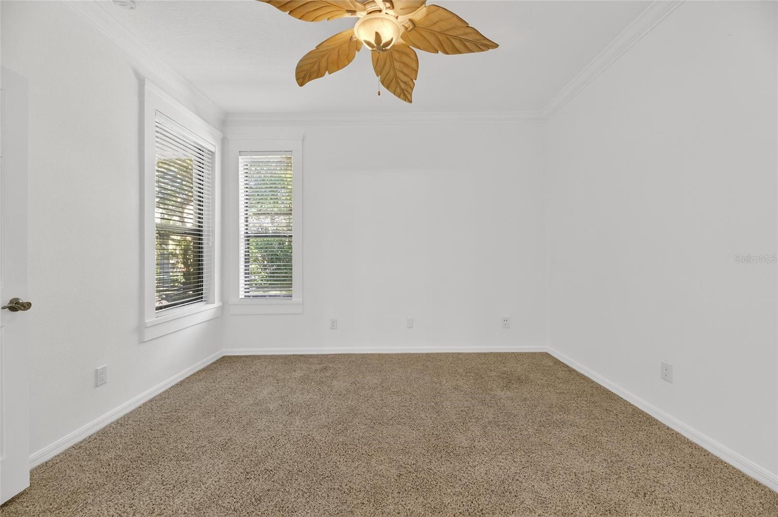 Looking into the owner's bedrooom.