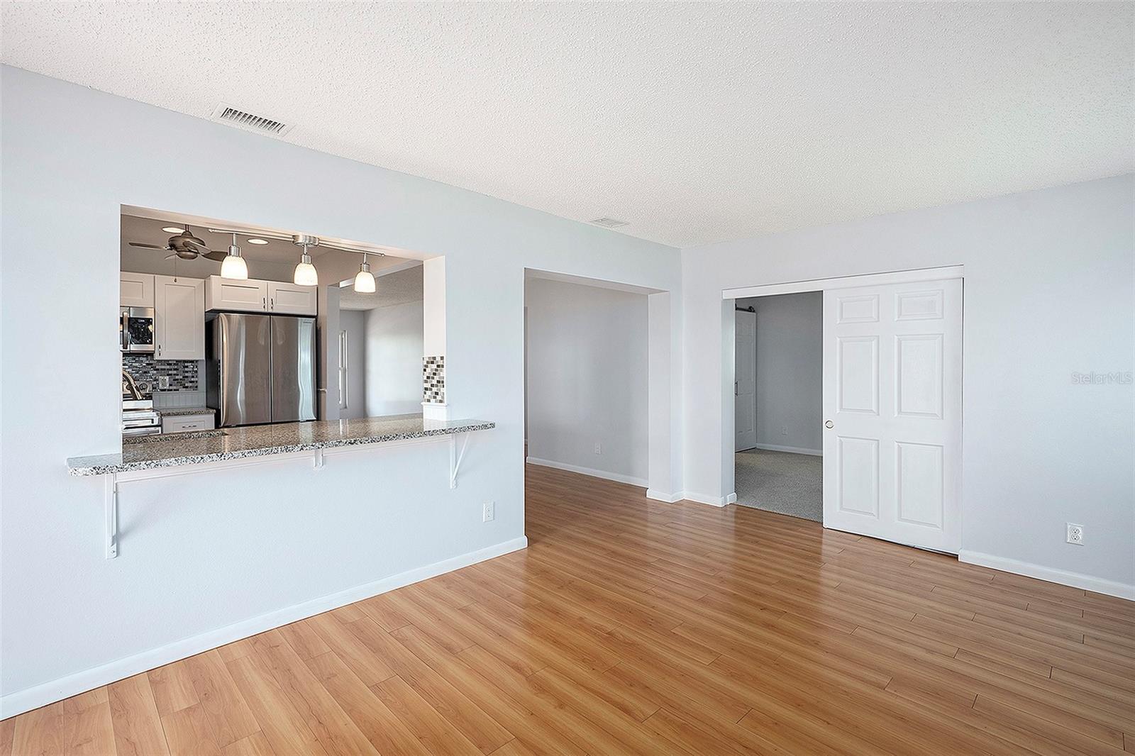 Dining Room looking into the Kitchen