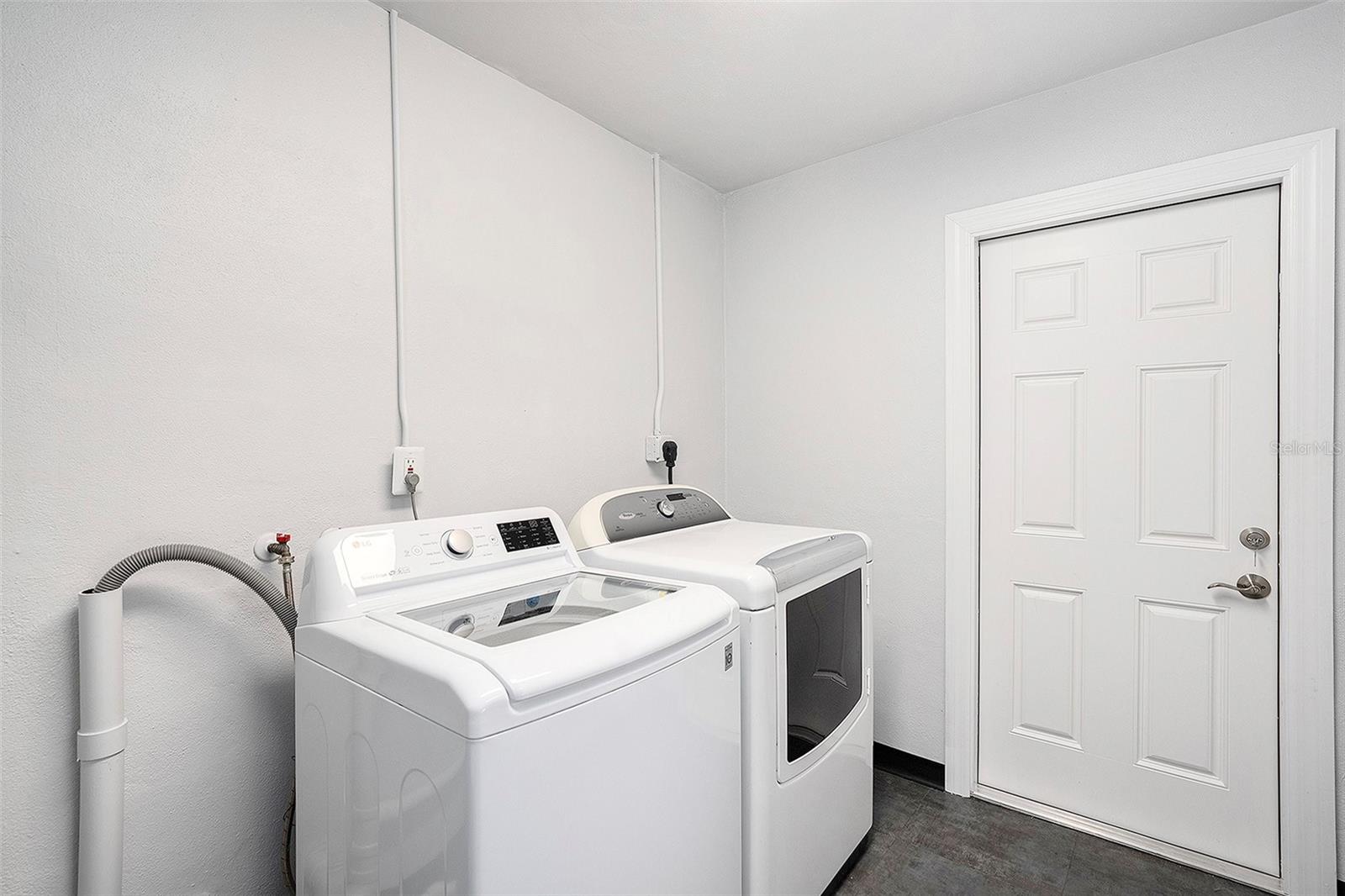 Different view of Laundry Room
