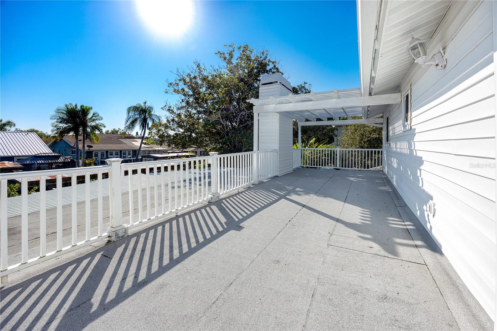 upstairs master balcony