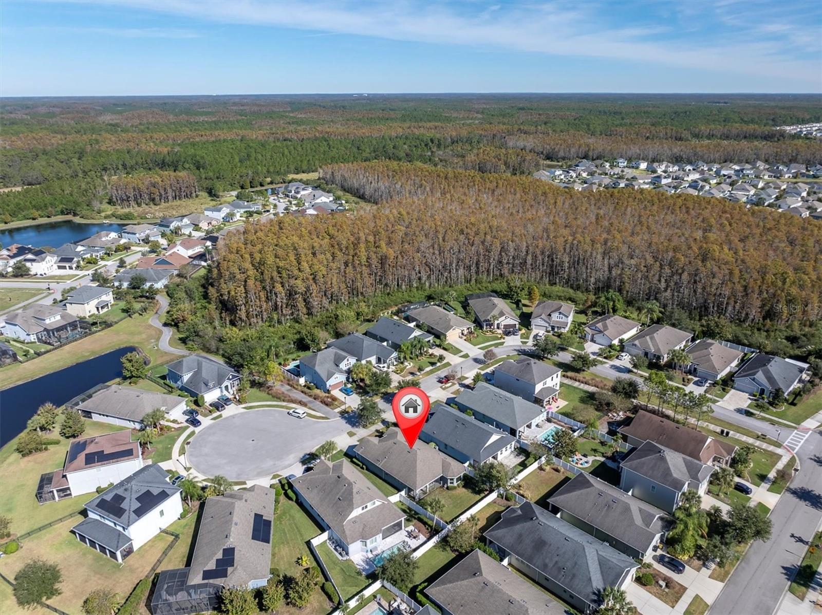 NESTLED ON A CUL DE SAC