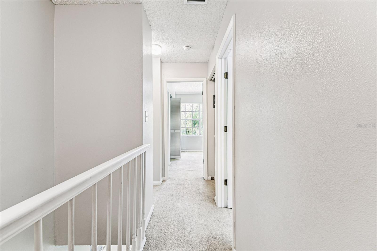 Upstairs hallway leading to bedrooms
