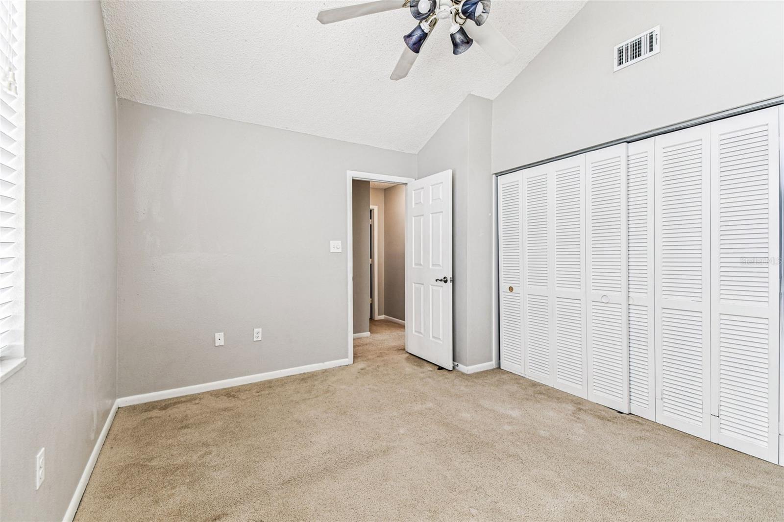 Bedroom 2- Look at the closet space!