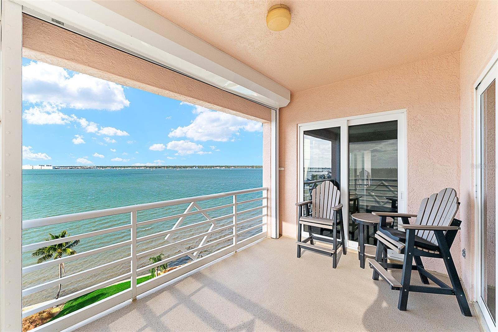 Corner Terrace is a Great Place to Watch Boats