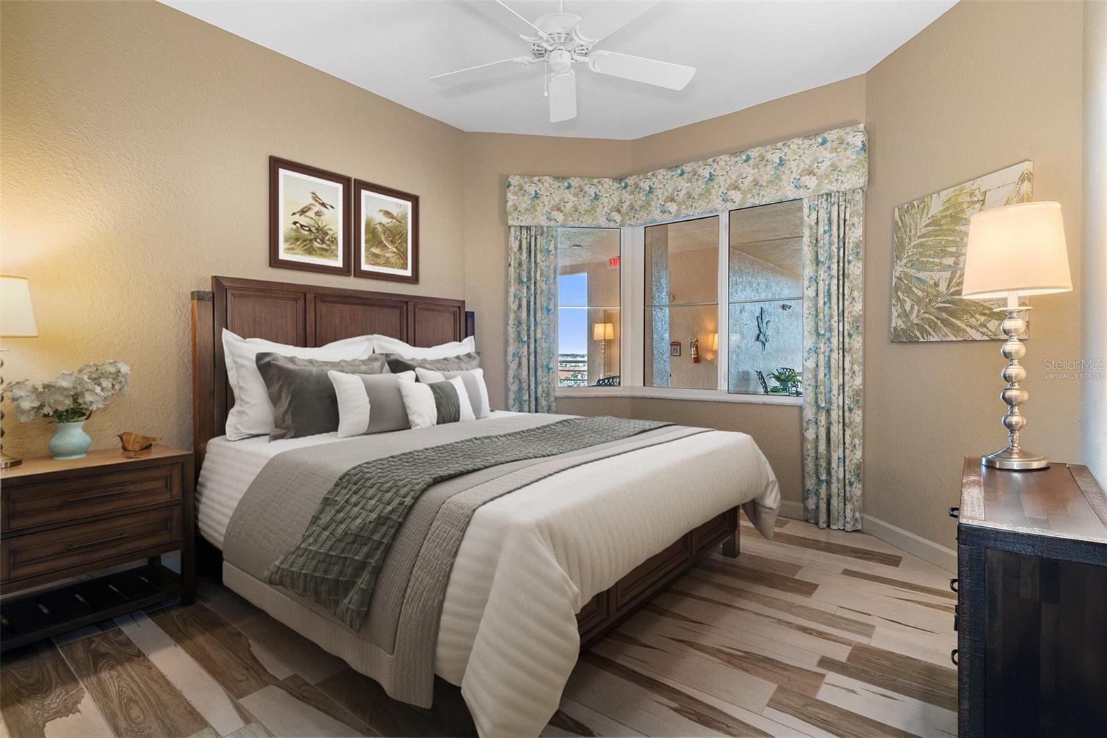 Guest Room. Virtually Staged