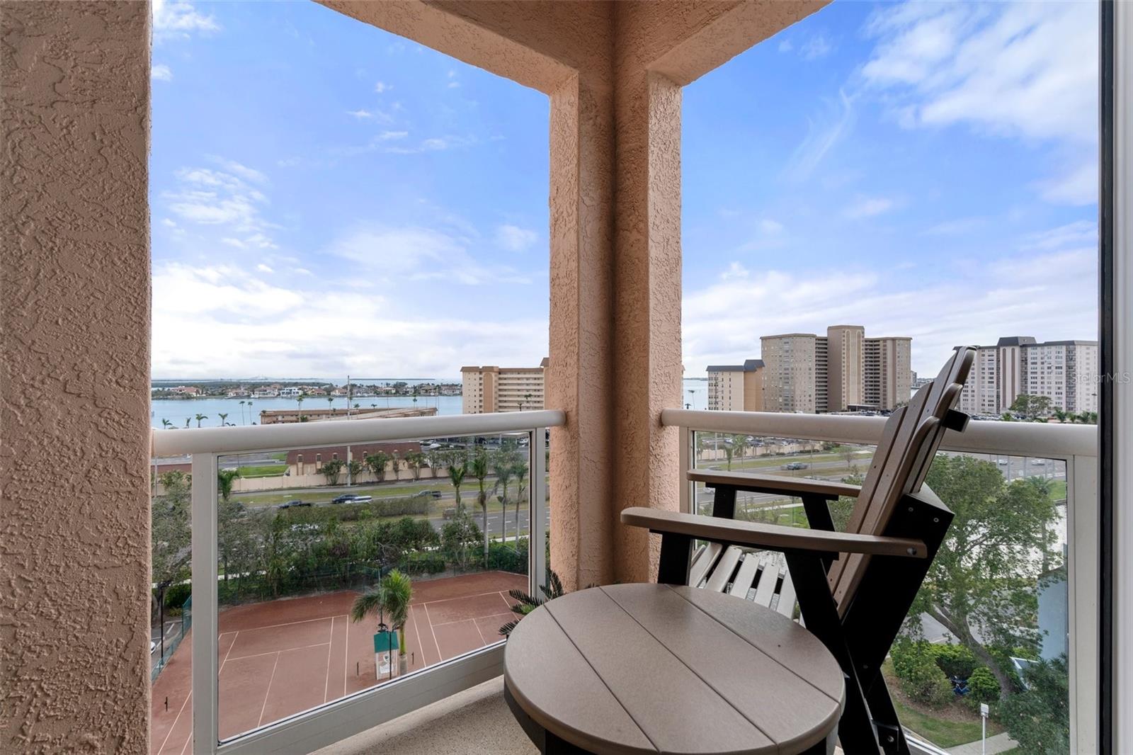 Views from the Den Balcony looks to Sunshine Skyway