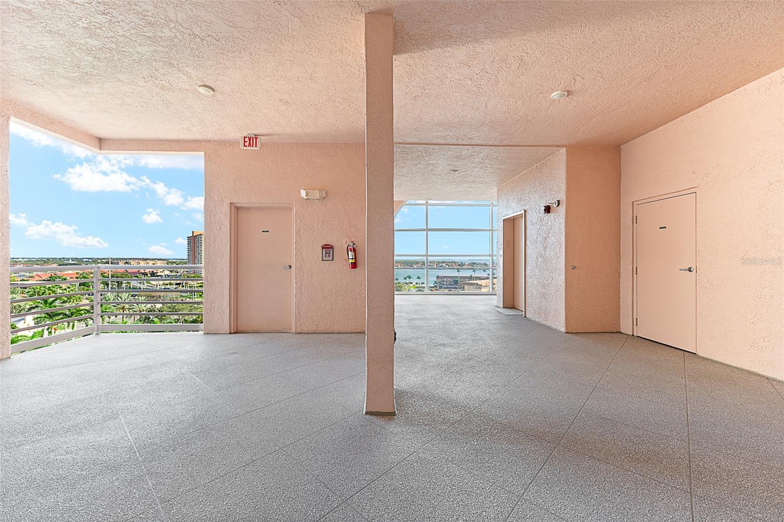 Large private terrace