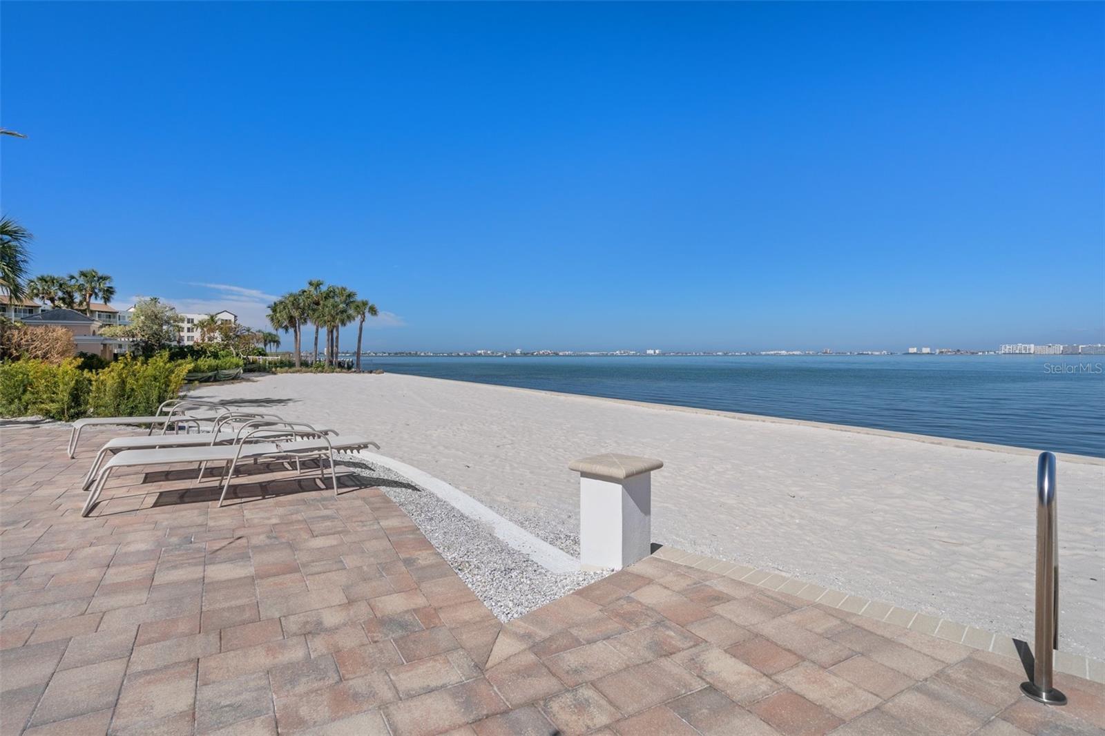 Sandy Beach on Boca Ciega Bay