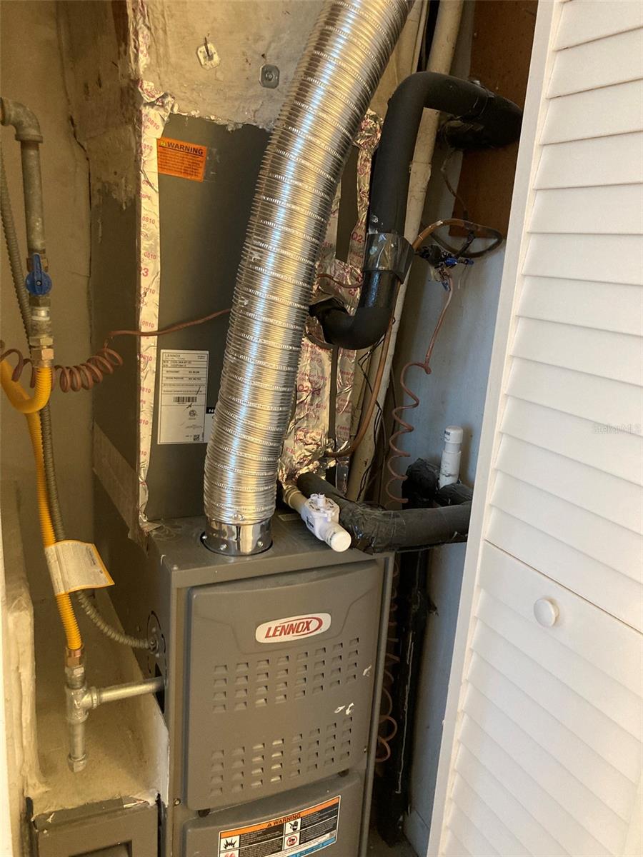 New heating and AC