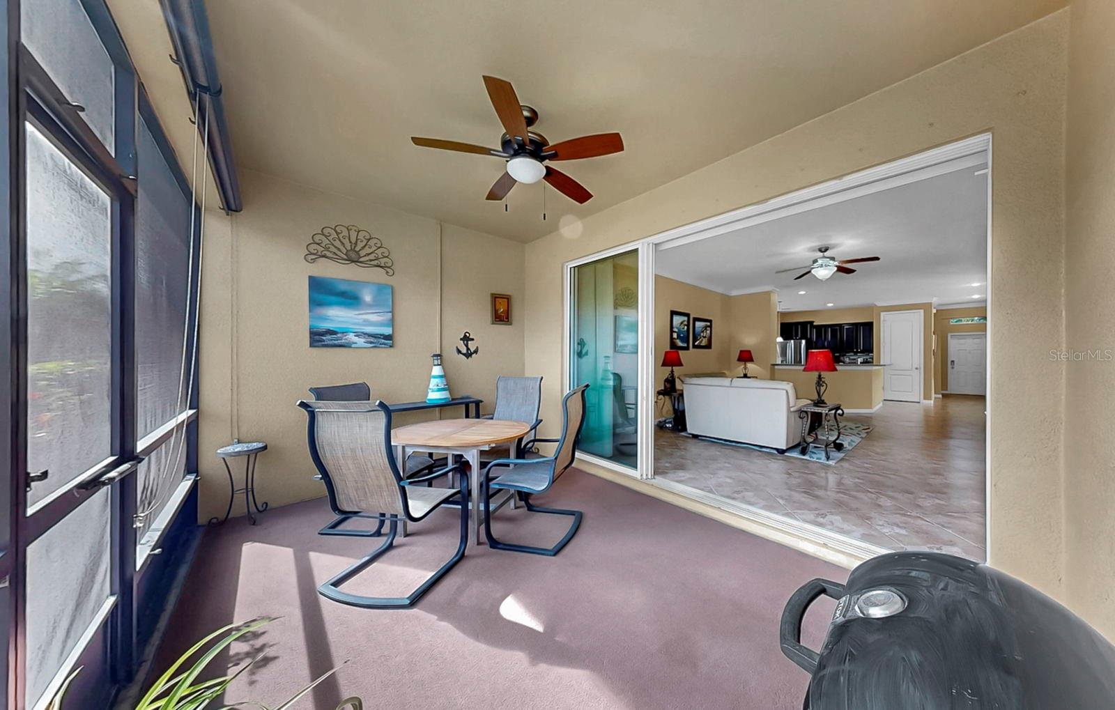 Screened-In Covered Lanai