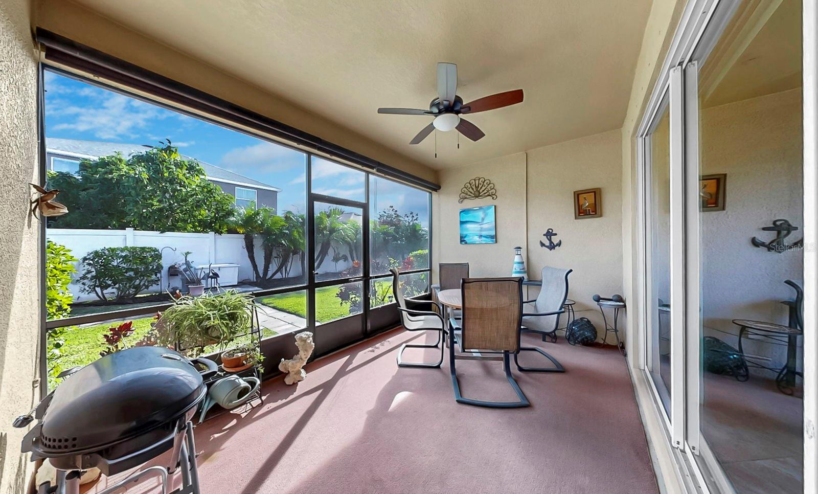 Screened-In Covered Lanai