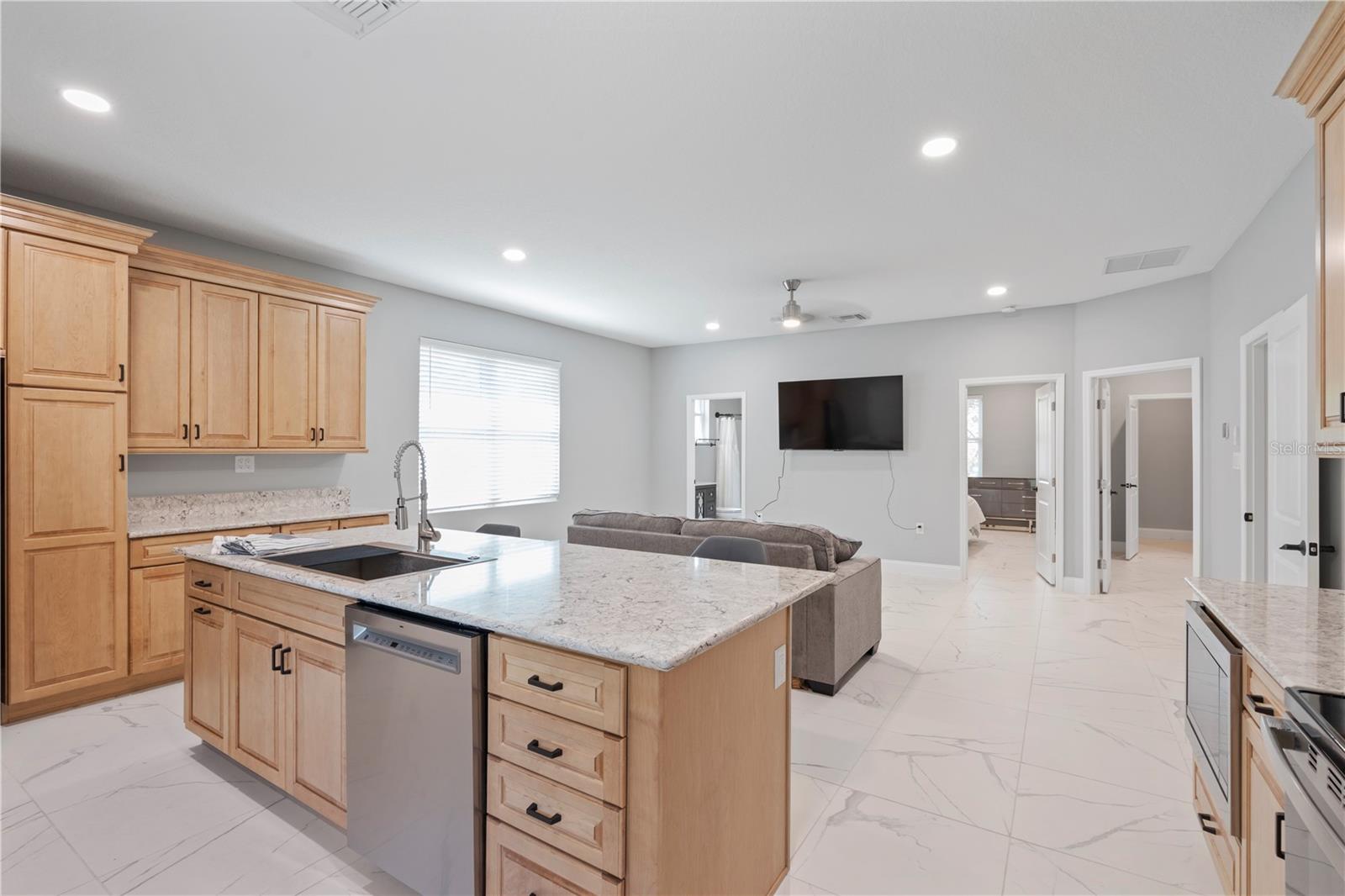 Kitchen to Living Room