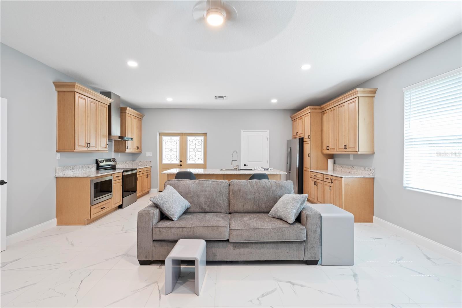 Living Room to Kitchen