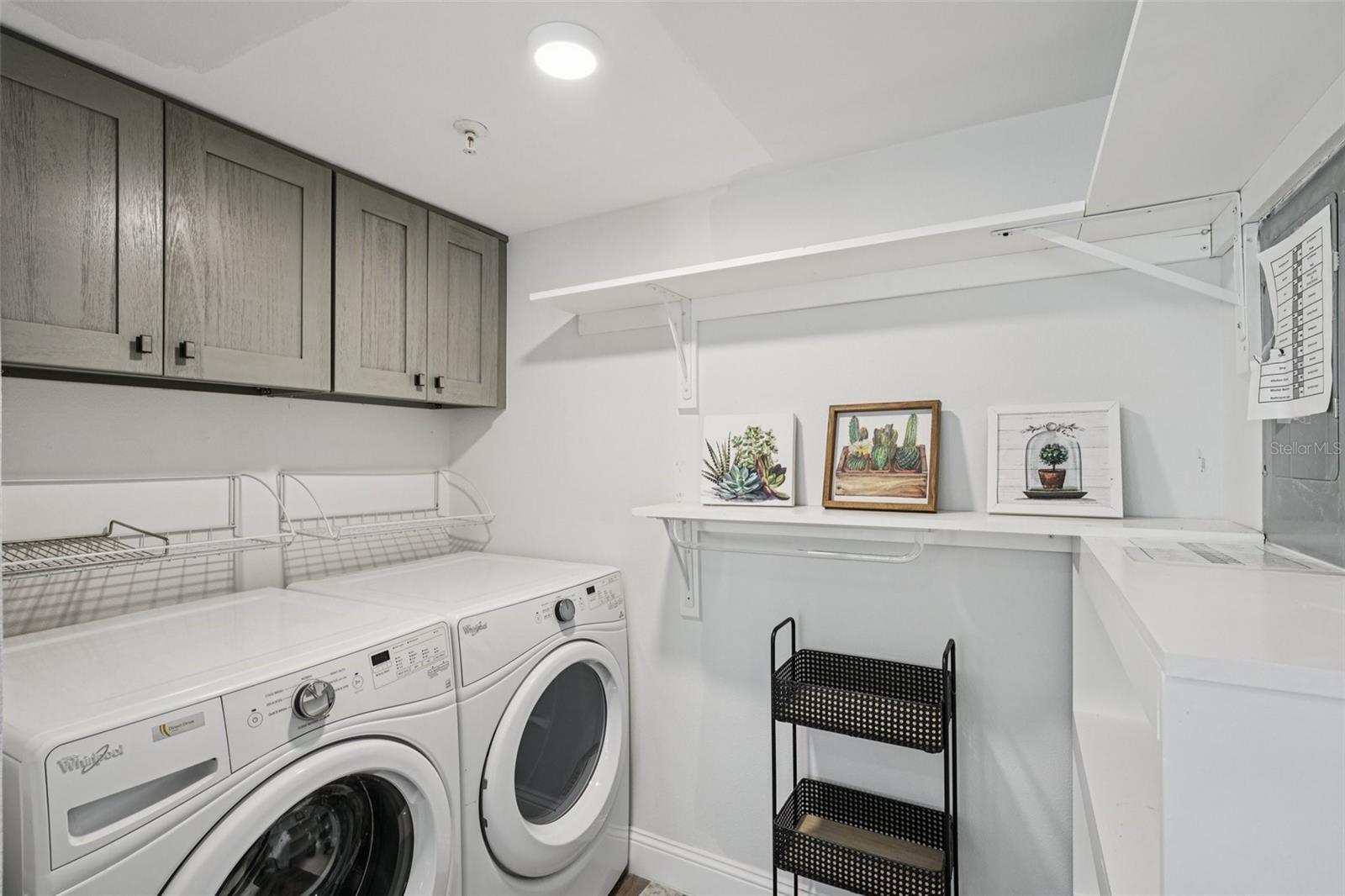 Pantry and Utility Room Right Off the Kitchen