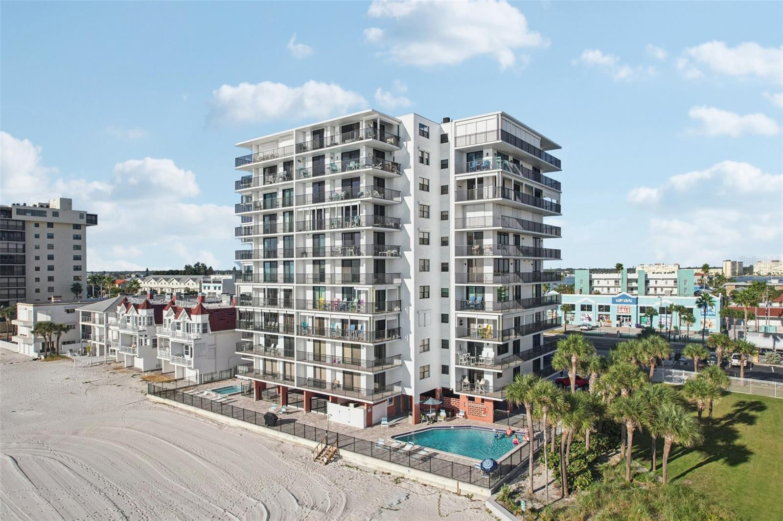 The Building and Its Entertaining Amenities