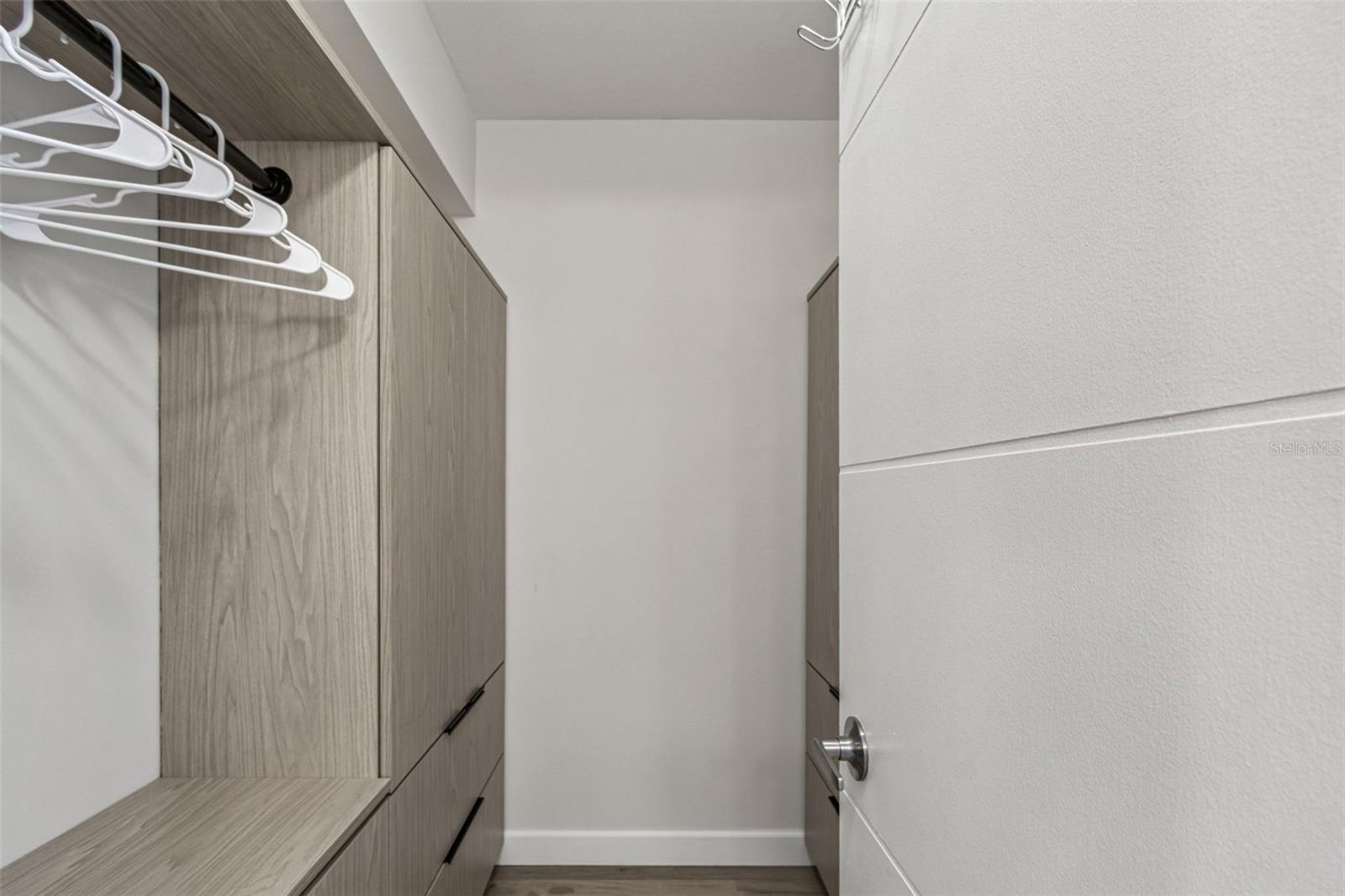 Primary Walk In Closet