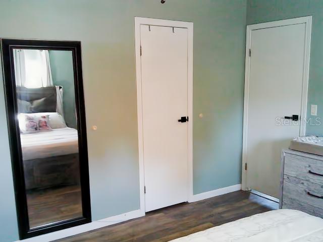 Primary Bedroom First door leead to Livingroom 2nd door is walk in Closet