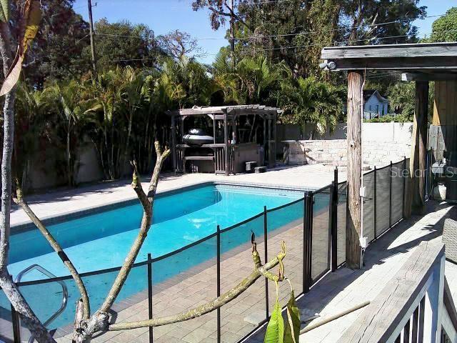 Left of Upper Patio looking to Pool Area