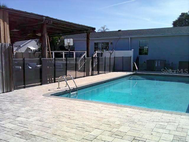 Back Of Pool looking towards Back Of House