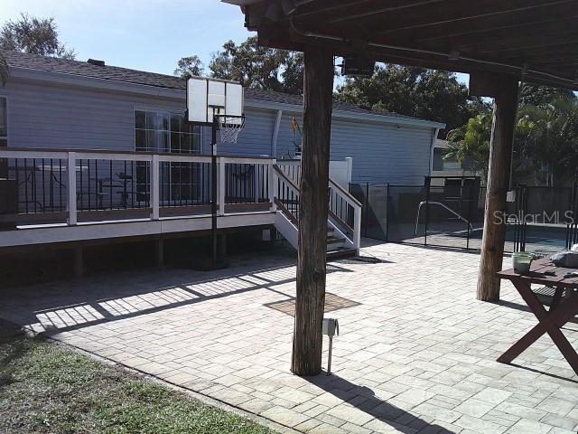 Play area looking toward Upper Patio
