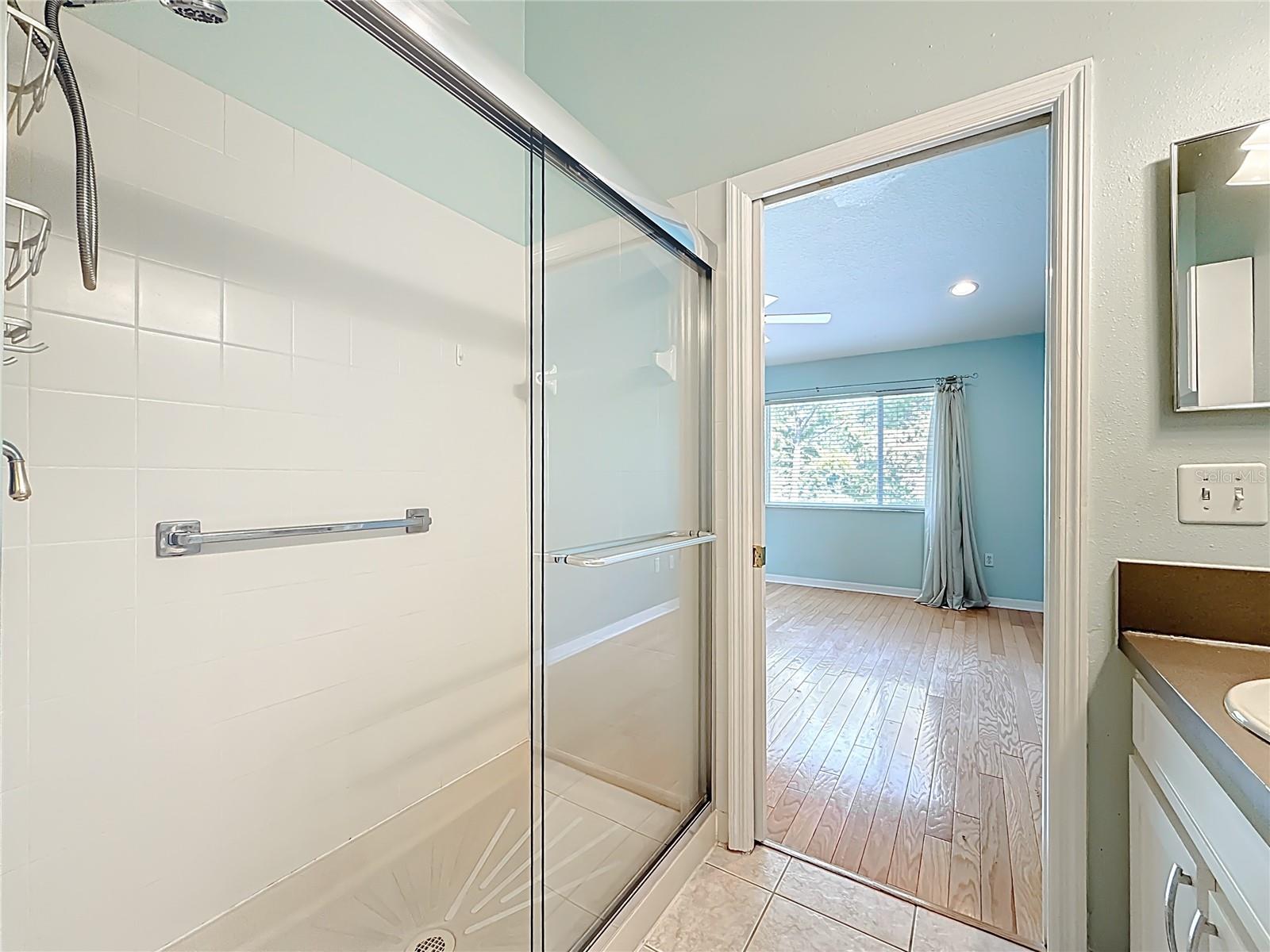 Primary bedroom bathroom