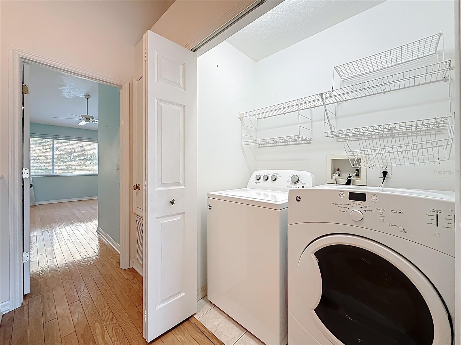 Convenient 2nd floor laundry