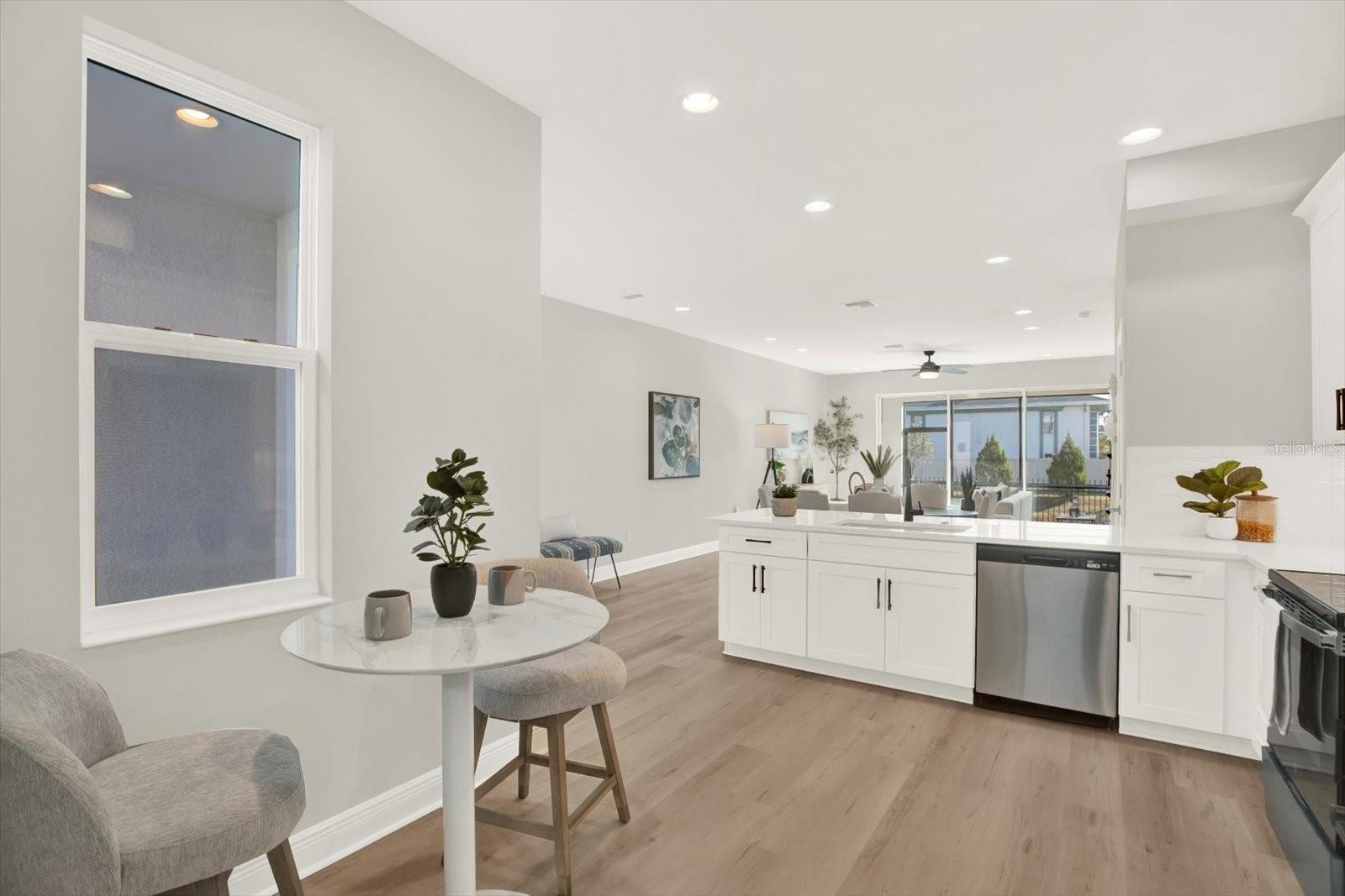 Dinette Area in Kitchen
