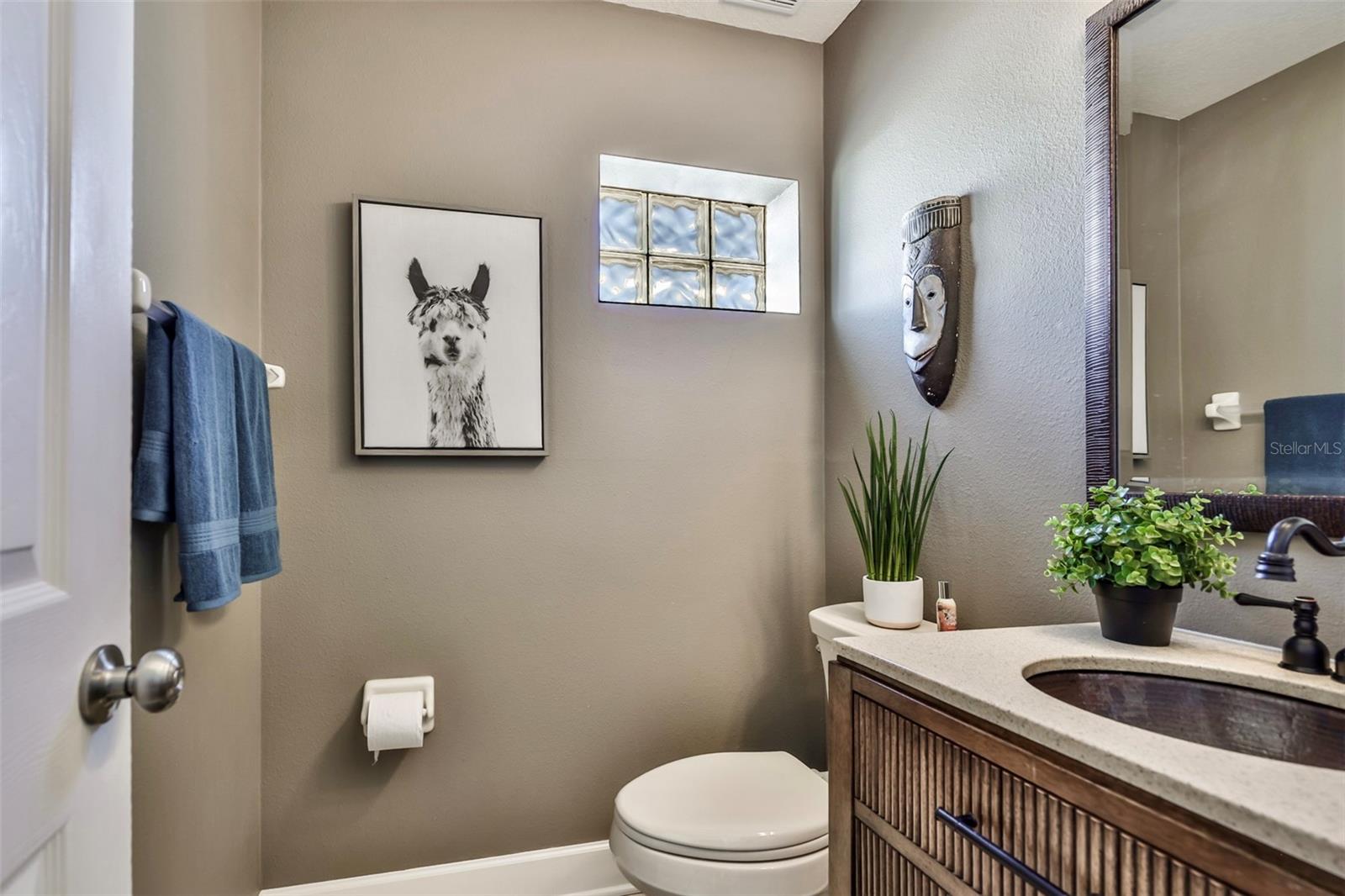 Downstairs Powder room