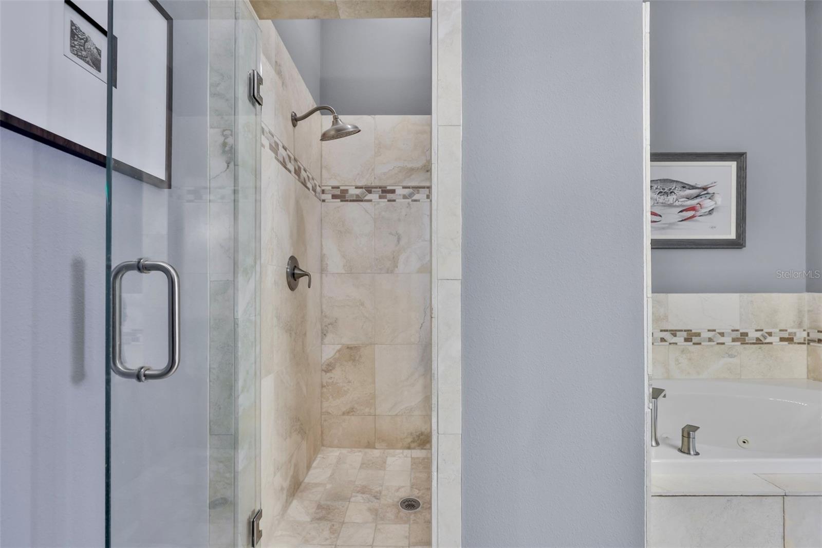 Primary Bath w/tub & shower