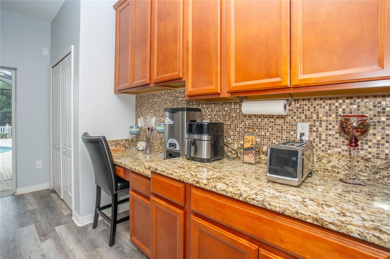 Desk Space in Kitchen