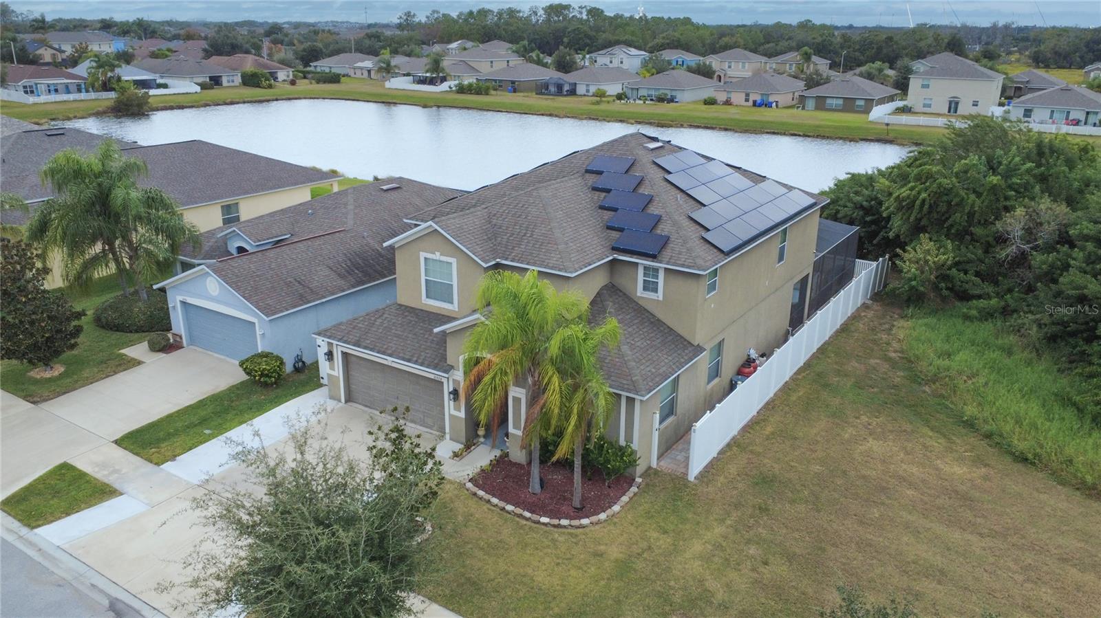 Aerial looking NorthWest