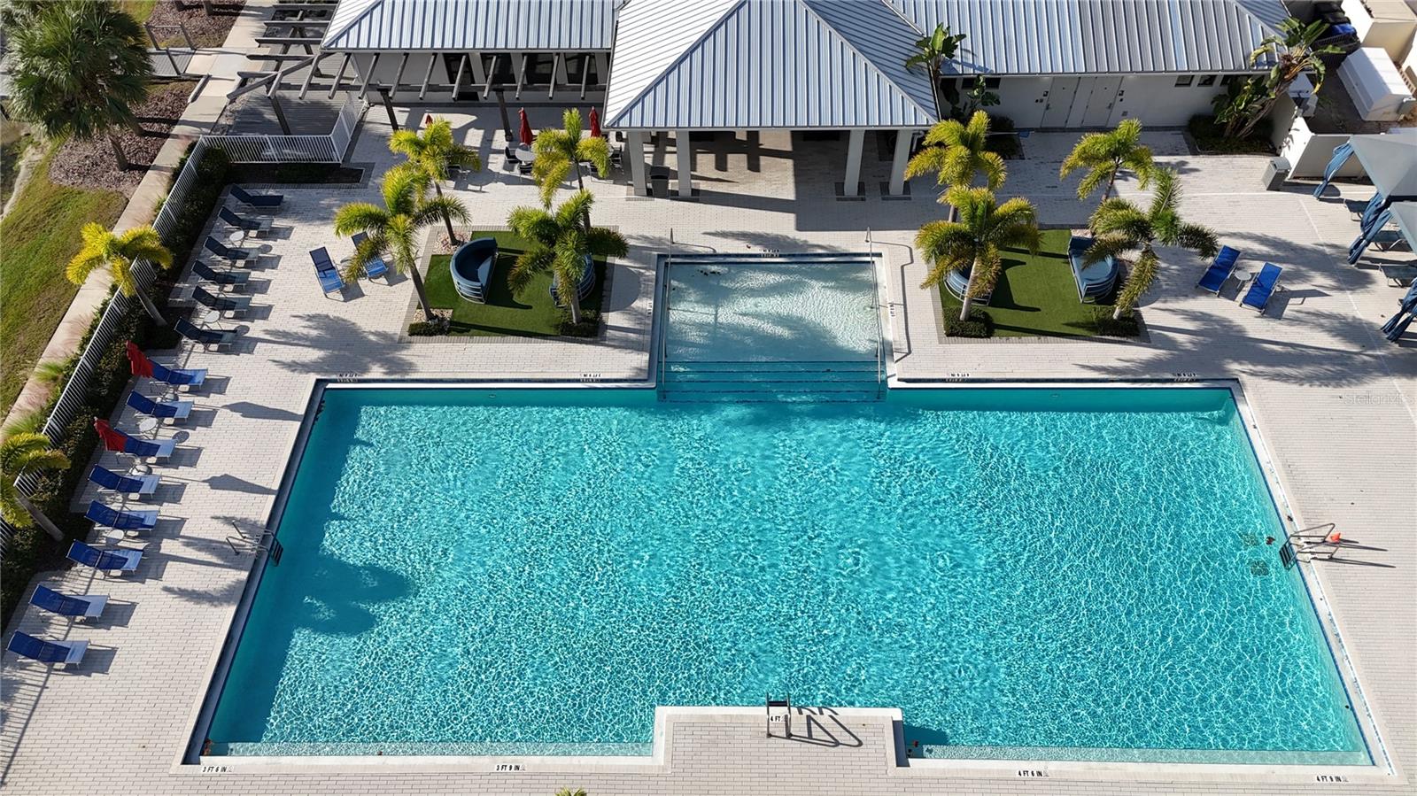 6-7 min walk to community amenities