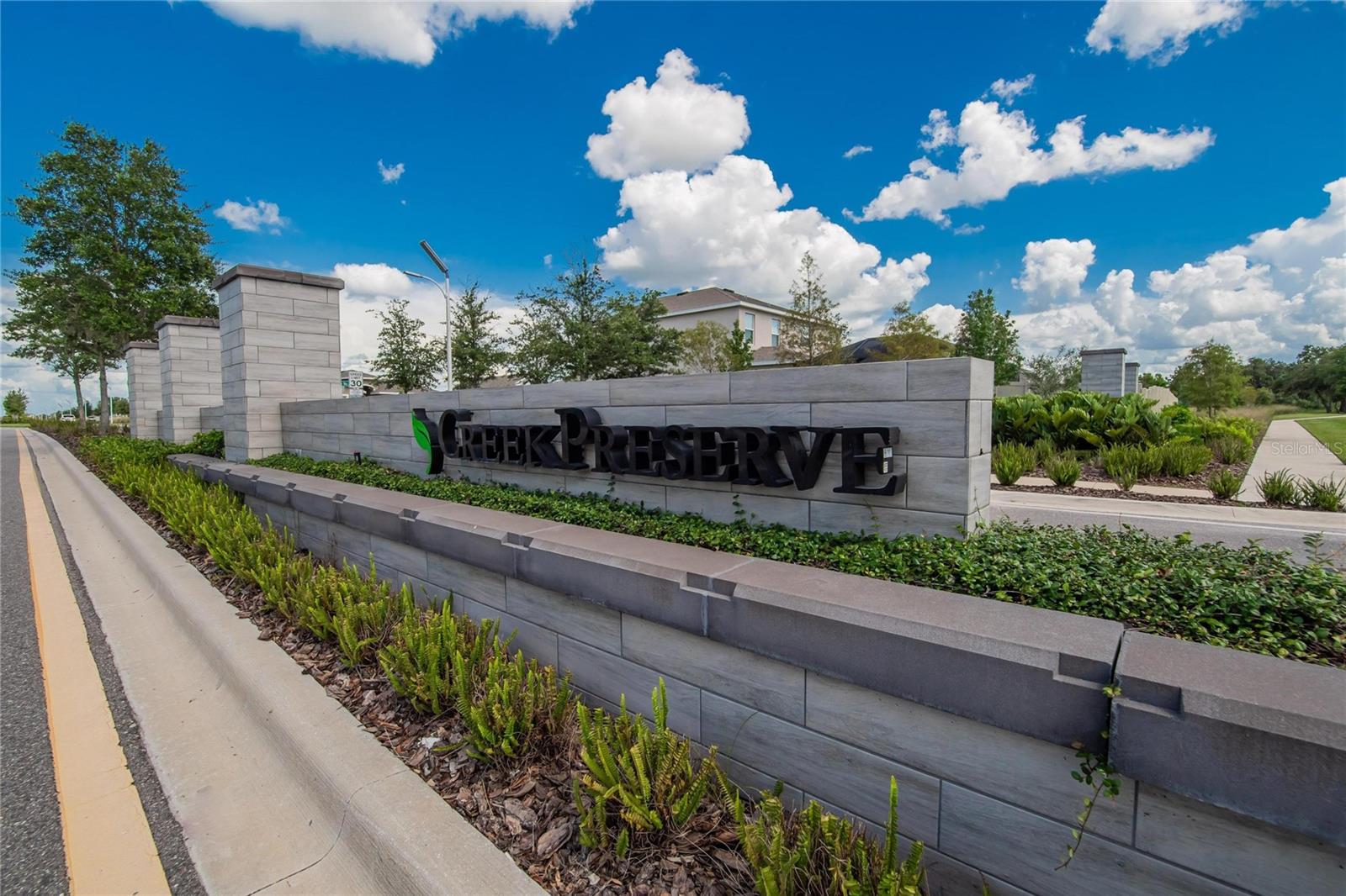 entrance to community