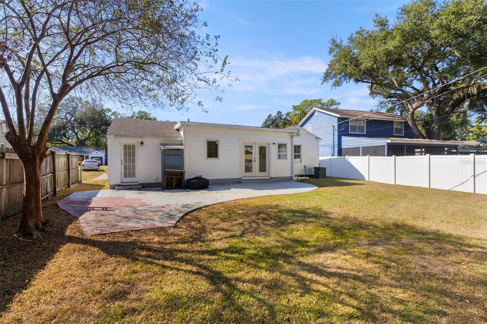 Large, Fenced Backyard