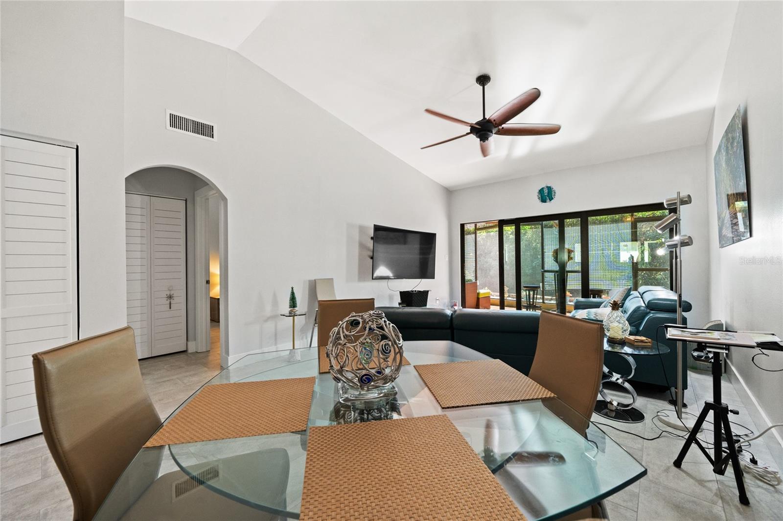 DINING ROOM AND LIVING ROOM