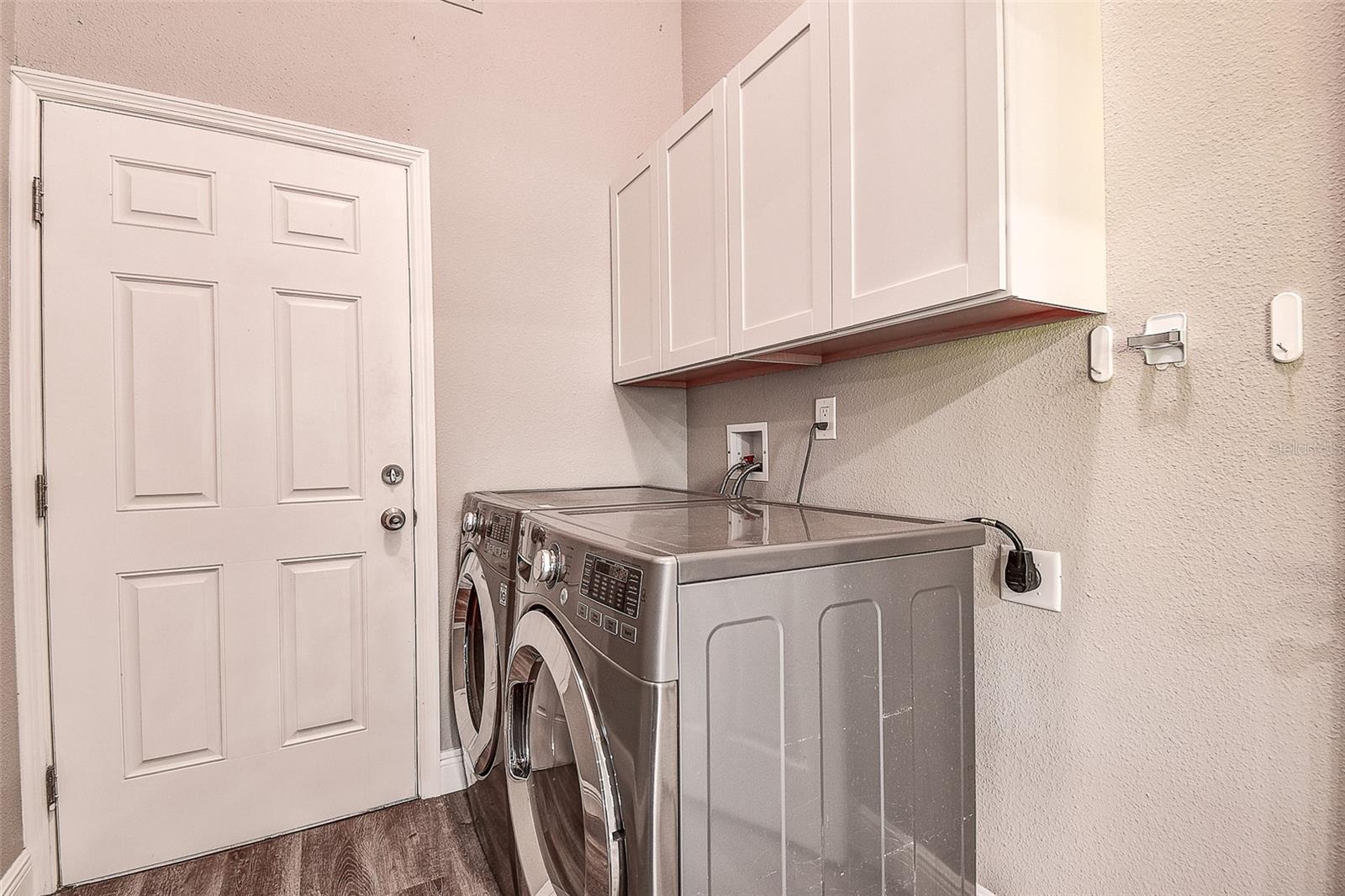 Inside laundry room