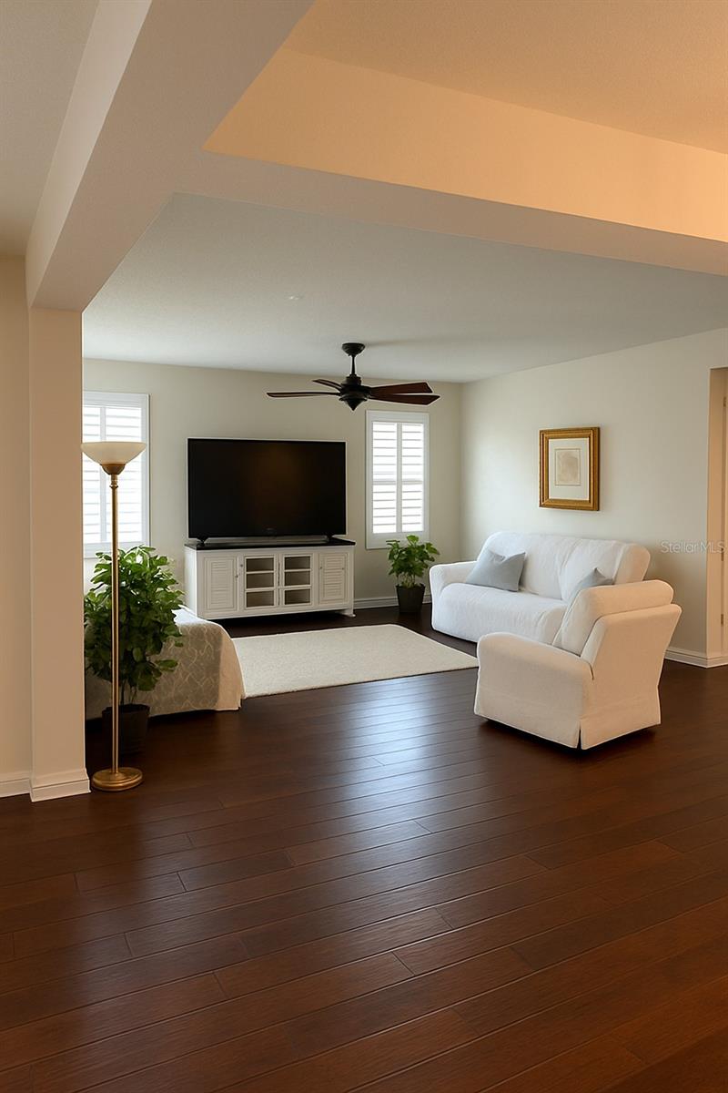 Spacious Family Room