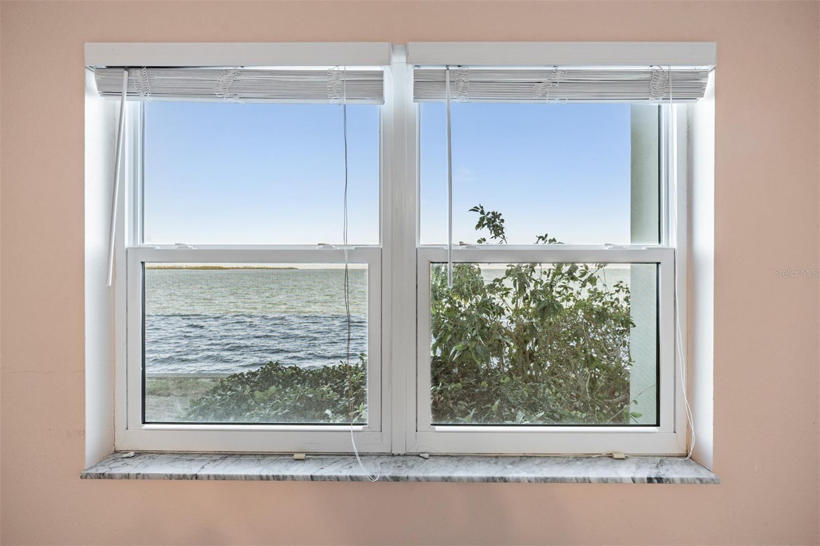 View out the window in Primary Bedroom