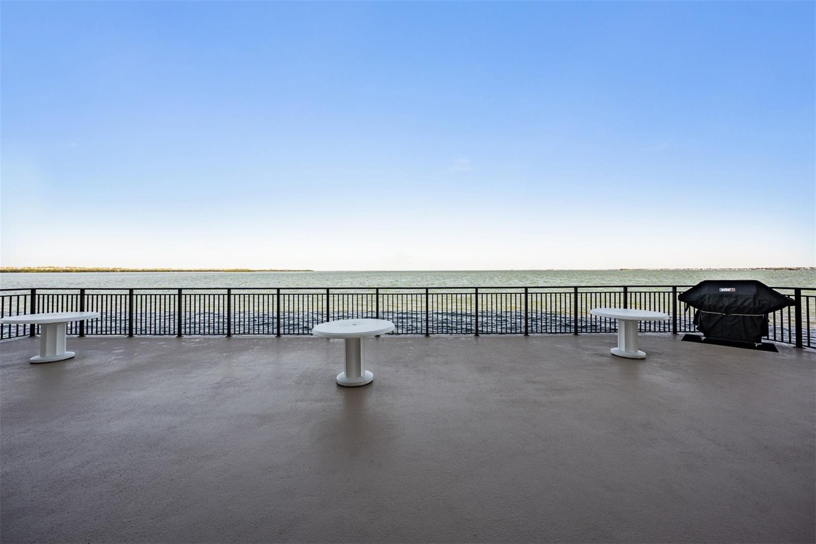 Community deck in Haig Building