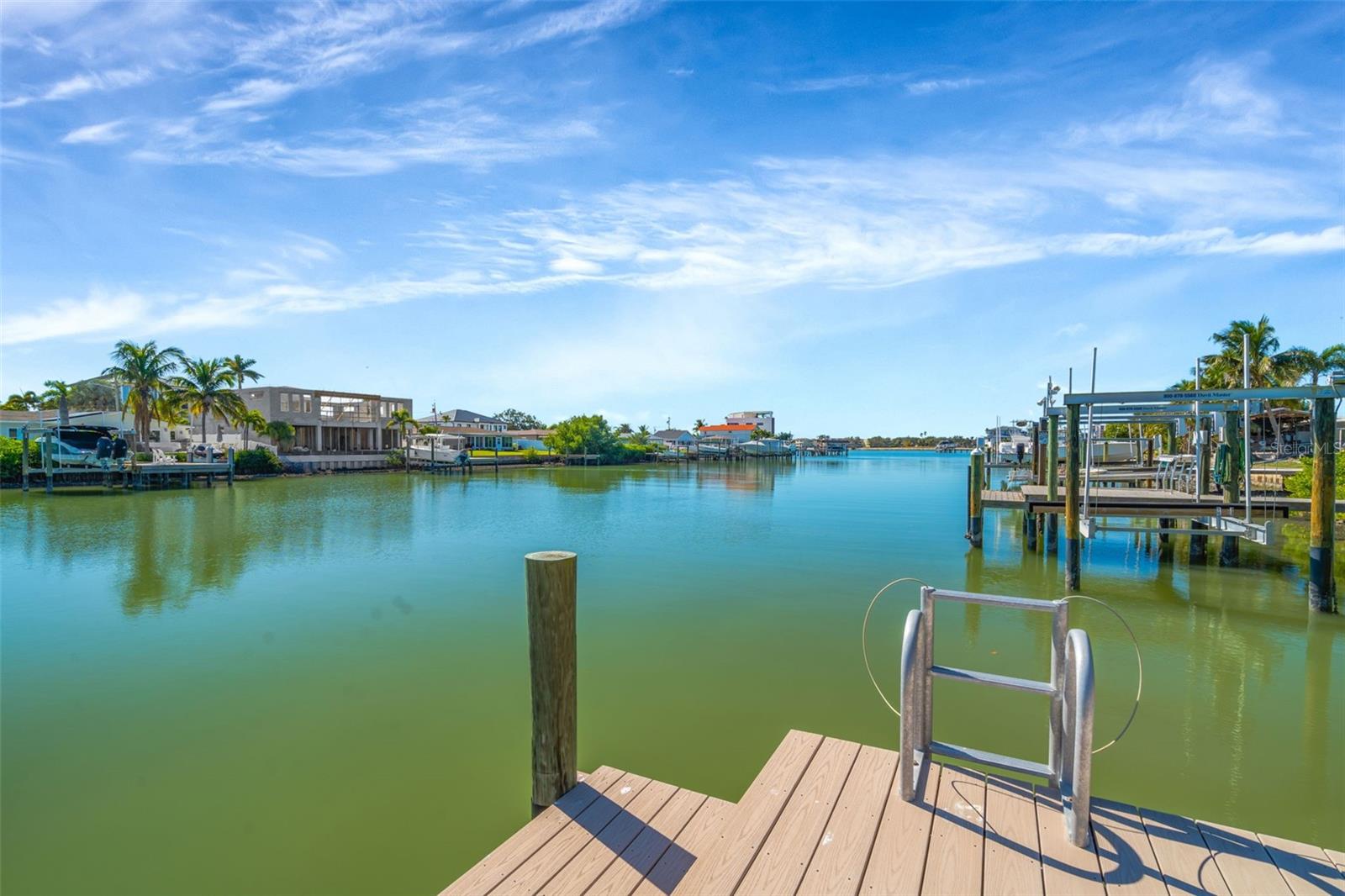 Deck, fishing, swim ladder